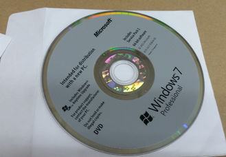 OEM वास्तविक माइक्रोसॉफ्ट विंडोज 7 व्यावसायिक 32 बिट / 64 बिट पूर्ण संस्करण अंग्रेजी और फ्रेंच के साथ बॉक्स