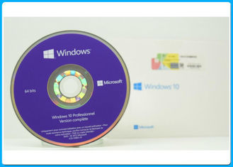 पूर्ण संस्करण माइक्रोसॉफ्ट विंडोज 10 विन प्रो 64 बिट सिस्टम बिल्डर OEM डीवीडी फ्रेंच