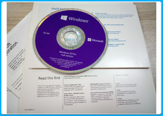 OEM मूल कुंजी डीवीडी माइक्रोसॉफ्ट विंडोज़ 10 व्यावसायिक 64-बिट पूर्ण संस्करण