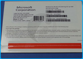 Windows Server 2012 मानक 64-बिट DVD + Lizenzkey आईबीएम OEM