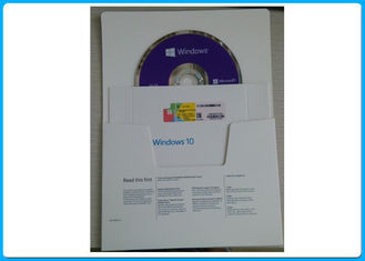 Microsoft सक्रियण ऑनलाइन Windows10 सीओए स्टीकर प्रो डीवीडी / यूएसबी खुदरा पैक