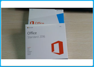 वास्तविक Microsoft Office Standard 2016 सीओए / कुंजी / डीवीडी मीडिया के साथ लाइसेंस