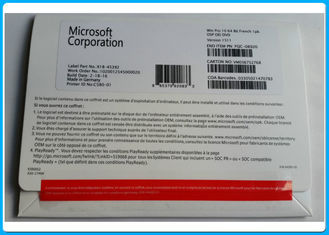 माइक्रोसॉफ्ट विंडोज 10 प्रो सॉफ्टवेयर 32 X 64 बिट डीवीडी OEM पैक / OEM कुंजी सक्रियण ऑनलाइन