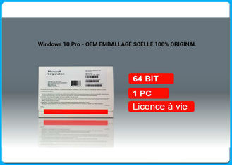 माइक्रोसॉफ्ट Win10 प्रो OEM लाइसेंस ऑपरेटिंग सिस्टम - फ्रेंच डीवीडी 1 उपयोगकर्ता 100% एक्टिवेशन ऑनलाइन