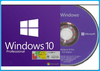 अंग्रेजी संस्करण माइक्रोसॉफ्ट विंडोज 10 प्रो सॉफ्टवेयर 64 बिट Eniune लाइसेंस लाइफटाइम वारंटी