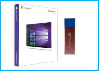 माइक्रोसॉफ्ट विंडोज 10 प्रो सॉफ्टवेयर 3.0 USB x64 बिट, विंडोज 10 रिटेल बॉक्स OEM कुंजी