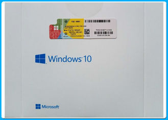 निचले स्तर के मुहरबंद माइक्रोसॉफ्ट विंडोज 10 प्रो सॉफ्टवेयर 64 बिट OEM लाइसेंस के साथ डीवीडी