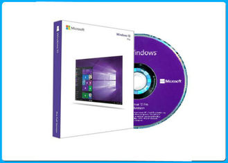 माइक्रोसॉफ्ट विंडोज 10 प्रो सॉफ़्टवेयर 64 बिट डीवीडी OEM लाइसेंस OEM कुंजी / अंग्रेजी / फ्रेंच / कोरिया / स्पैनिश जीवनकाल सक्रियण