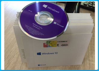 व्यावसायिक माइक्रोसॉफ्ट विंडोज 10 प्रो सॉफ्टवेयर 64 बिट - 1 कुंजी सीओए लाइसेंस - शेयर पर डीवीडी