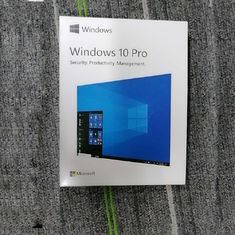 Microsoft Widnows 10 Pro सॉफ़्टवेयर 100% वास्तविक OEM लाइसेंस कुंजी रिटेलबॉक्स आजीवन वारंटी