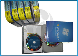 अंग्रेजी FPP मूल माइक्रोसॉफ्ट विंडोज 7 प्रोफेशनल खुदरा बॉक्स 32 और 64 बिट