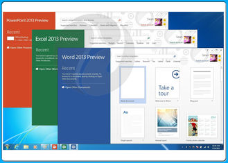 सक्रियण की गारंटी के साथ खुदरा पूर्ण संस्करण वास्तविक माइक्रोसॉफ्ट ऑफिस 2013 व्यावसायिक सॉफ्टवेयर सबसे अच्छी कीमत