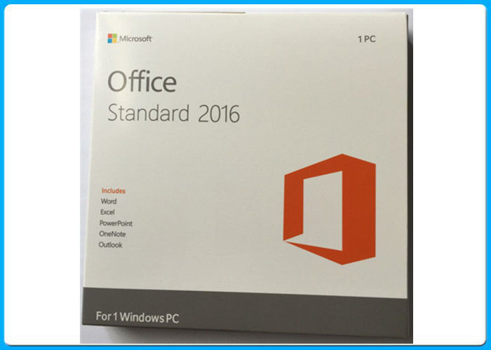 निचले स्तर के मानक माइक्रोसॉफ्ट ऑफिस 2016 प्रो डीवीडी 32/64 सा 1PC अंग्रेजी संस्करण