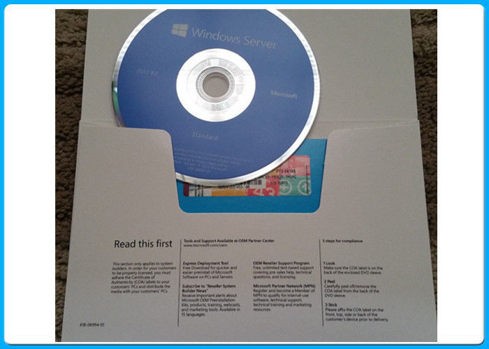 माइक्रोसॉफ्ट विंडोज़ 2012 सर्वर स्टैंडर्ड आर 2 एक्स 64 पी 73-06165 2 सीपीयू / 2 वी एम इंग्लिश डीडीडी
